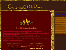 Tablet Screenshot of christmasgold.com
